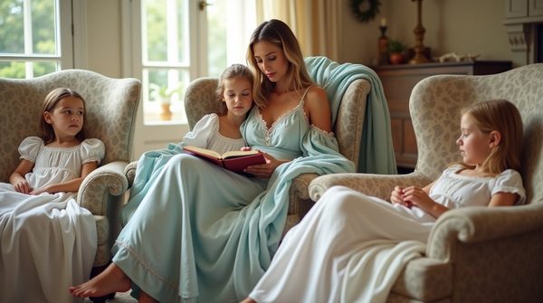 Découvrez les peignoirs élégants pour toute la famille